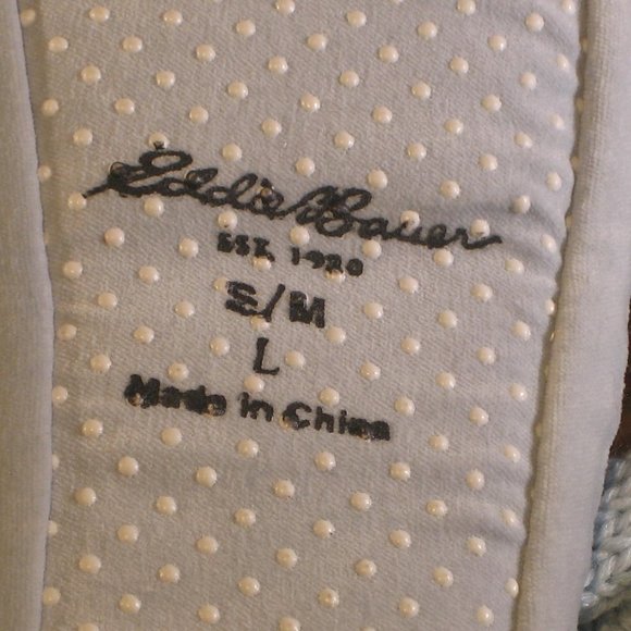 Eddie Bauer - Blue Slippers Vintage | New - Picture 7 of 9